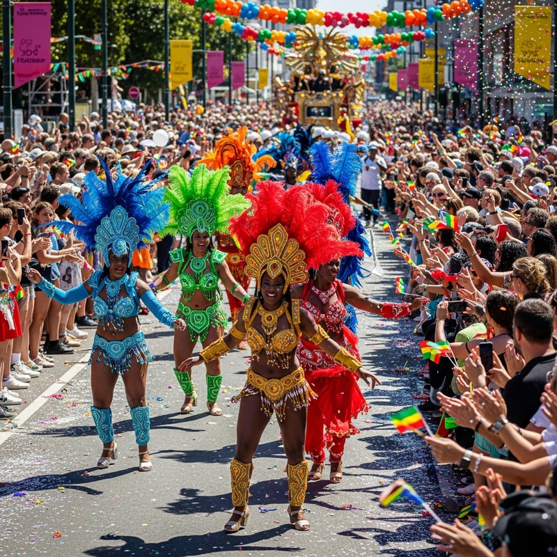 Vibrant Carnival Celebration: Culture & Joy Vibrant Carnival Celebration: Culture & Joy