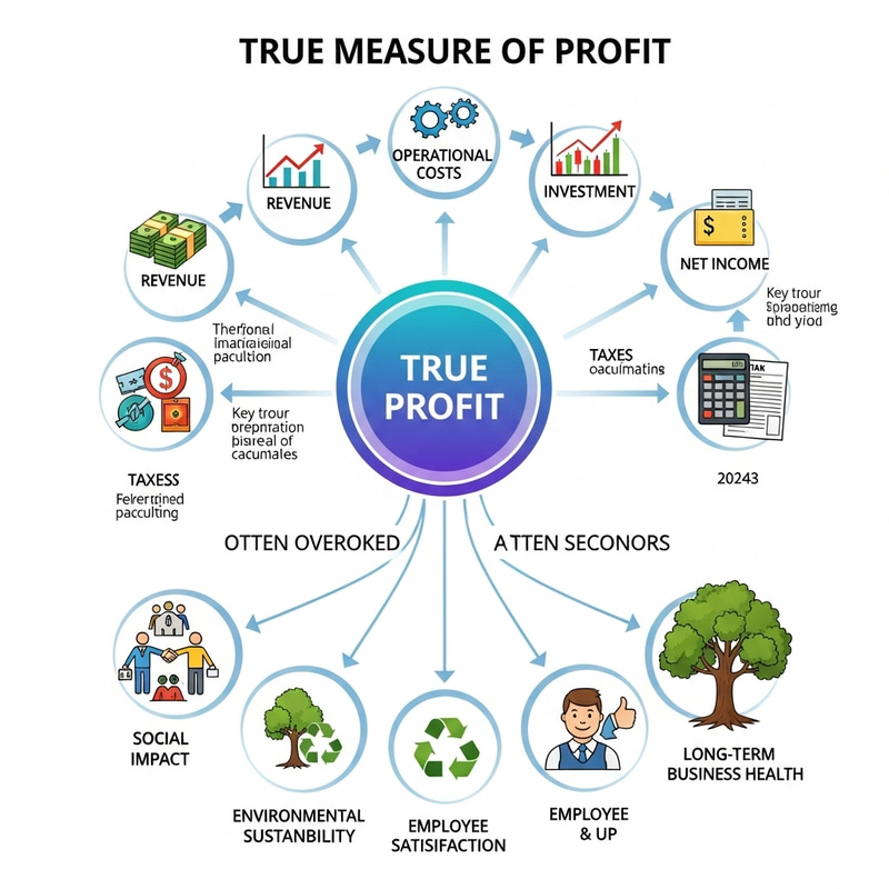 Illustrating True Profit Measurement: Innovative Graphic Organizer