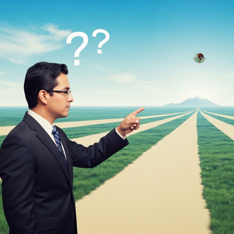 Mexican Professor Contemplating Pathways to the Horizon Mexican Professor Contemplating Pathways to the Horizon