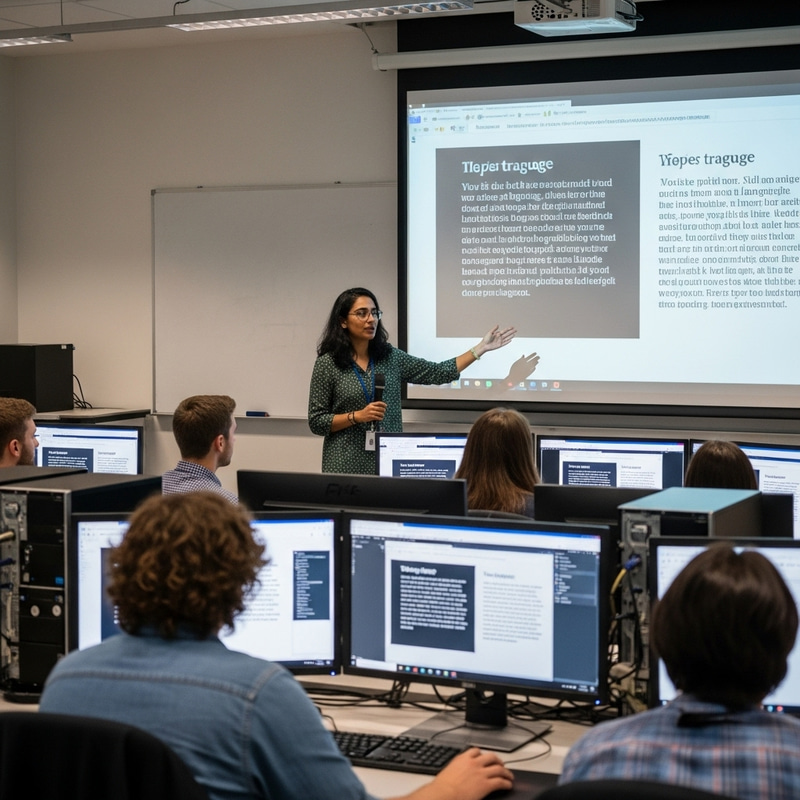 University Classroom: Diverse Students Learning Translation with Technology
