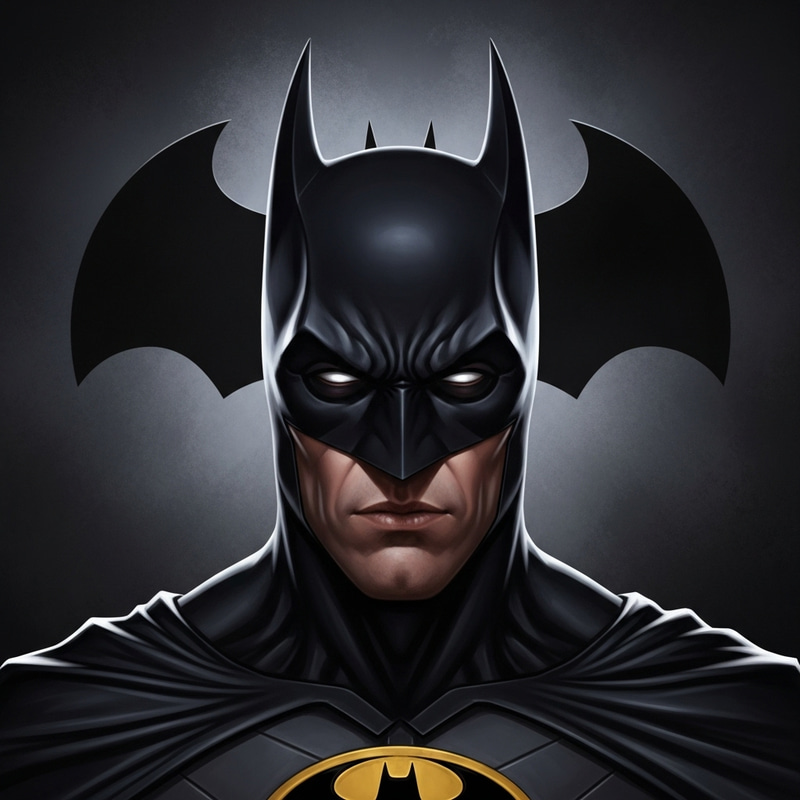 Hyper-Realistic Batman Portrait | Capturing Vigilante Essence