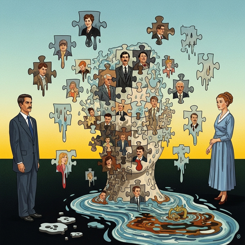 Surreal Mosaic: Inspired by Salvador Dali's Dreamworks