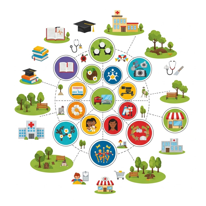 Visualizing Community Diversity | Interconnected Representation Visualizing Community Diversity | Interconnected Representation