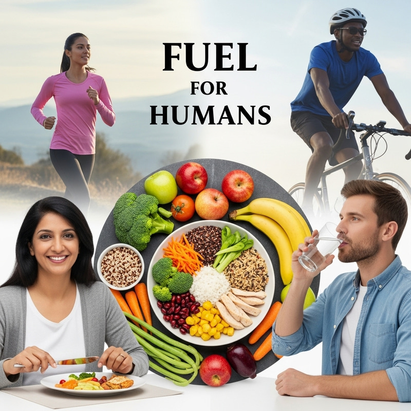 Fuel for Human: Nutrition and Hydration for Energy