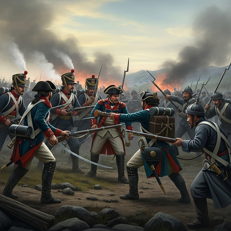 Russian vs. Chinese Armies in 18th Century Battle Russian vs. Chinese Armies in 18th Century Battle