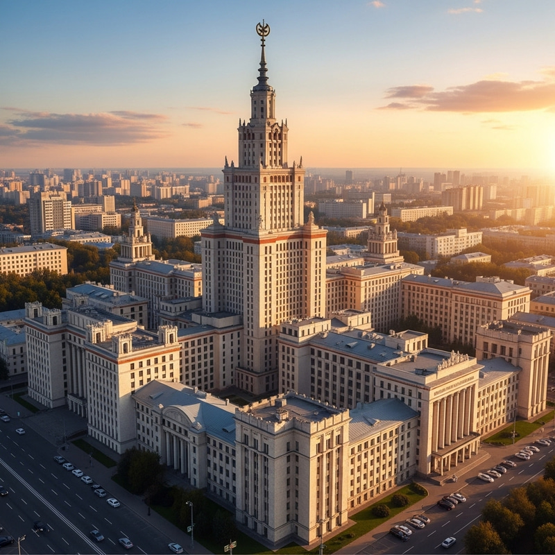 Mystique of Russian University Architecture | Multifaceted Design Elegance Mystique of Russian University Architecture | Multifaceted Design Elegance