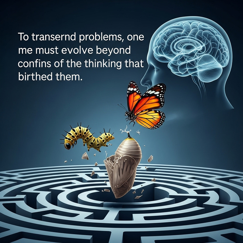 Transcend Problems: Evolve Beyond Thinking