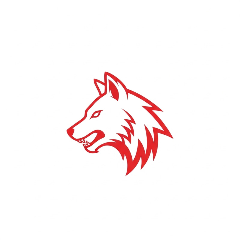 Fierce Wolf Clan Logo | Custom Vector Design