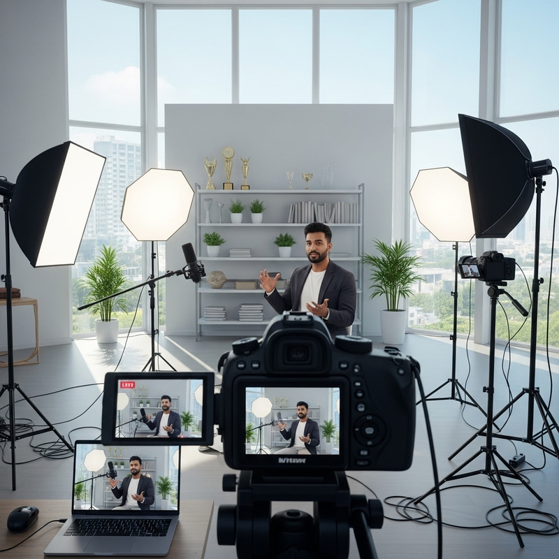 Tucking Vlog in South Asian Studio Setup Tucking Vlog in South Asian Studio Setup