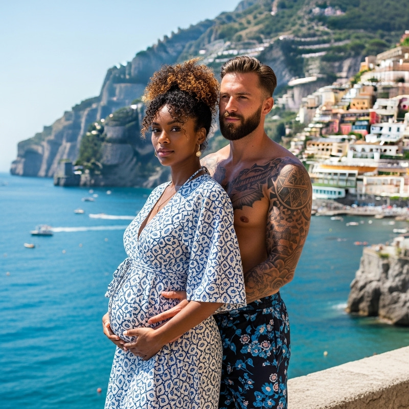 Romantic Love & Family Portrait on Italy's Amalfi Coast