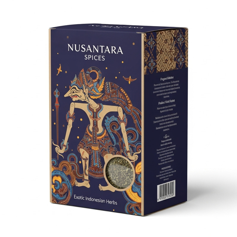 Batik Wayang Inspired Food Packaging Design Batik Wayang Inspired Food Packaging Design