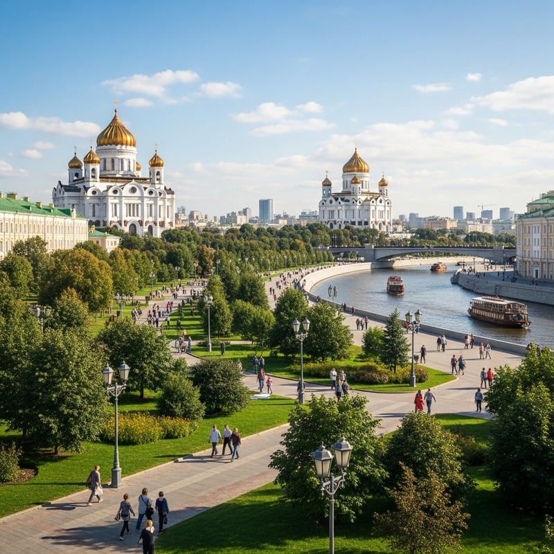 Explore Moscow: Iconic Landmarks, Cultural Sites, and Scenic Views