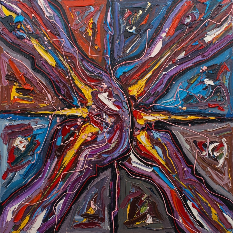 Exploring Arthritis with Abstract Expressionism