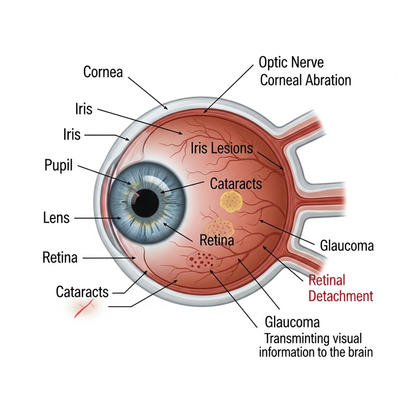 Human Eye Anatomy: Diagram, Parts, and Ailments Overview