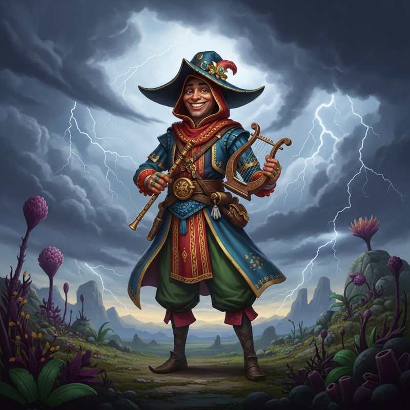 Hoid | Fantastical Storyteller in Storm-Filled Roshar