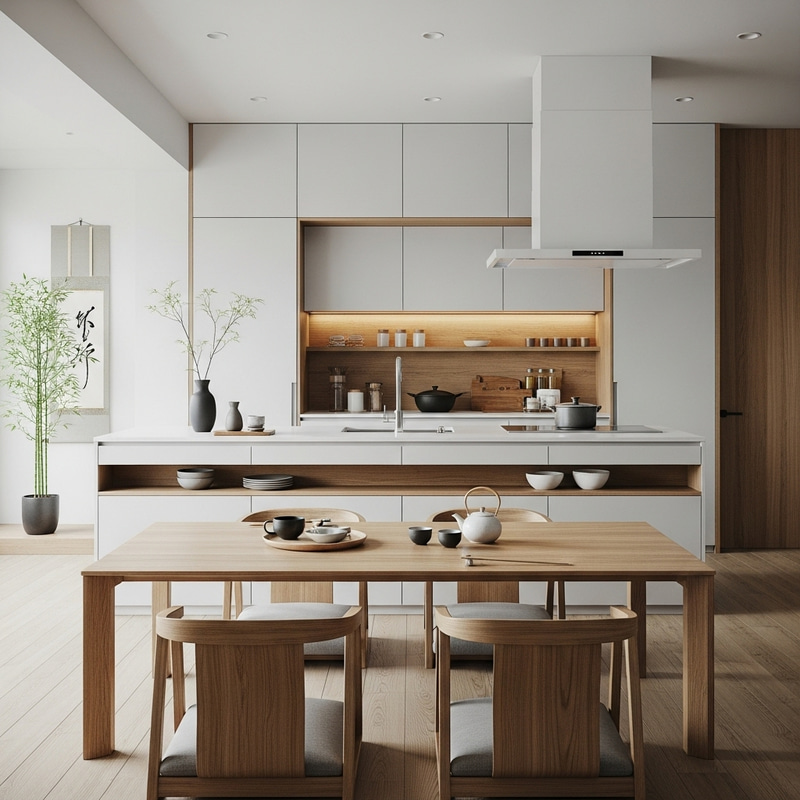 Japanese Minimalist Kitchen | Tranquil Zen Space Japanese Minimalist Kitchen | Tranquil Zen Space