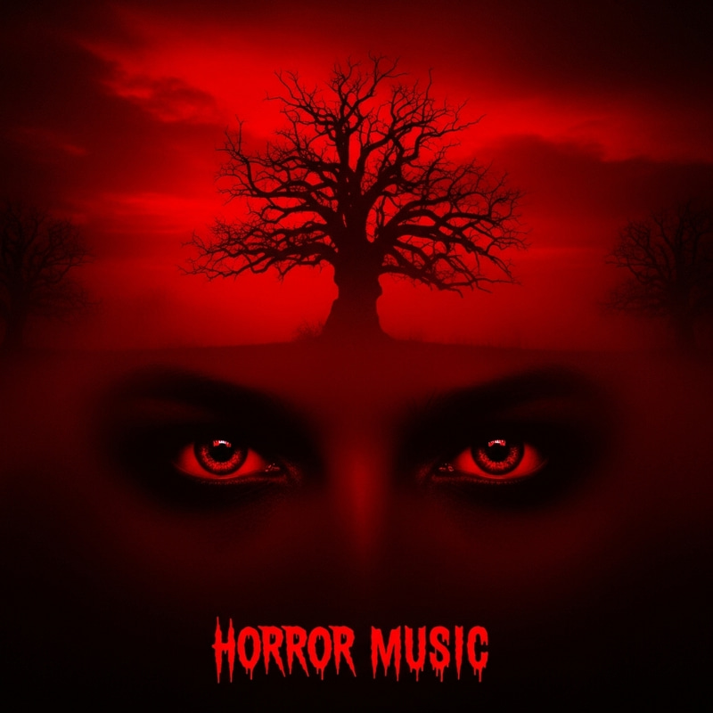 Eerie Horror Beat Music Album Cover Eerie Horror Beat Music Album Cover