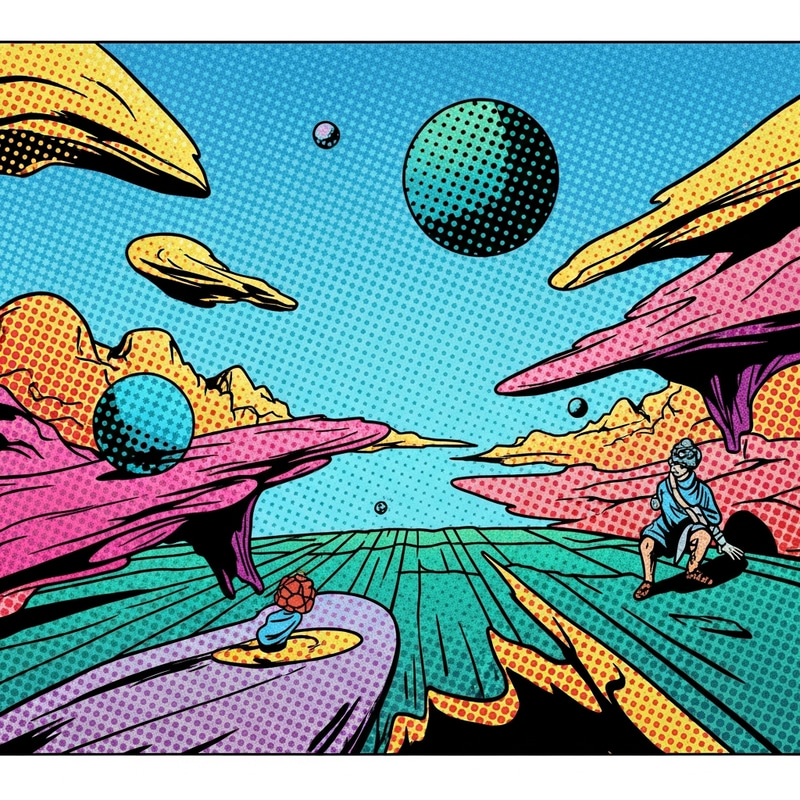 Explore a Surreal 4D World Inspired by Pop Art Explore a Surreal 4D World Inspired by Pop Art