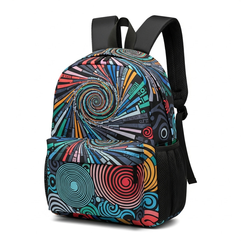 Teen Backpack with Trendy Print for Teens