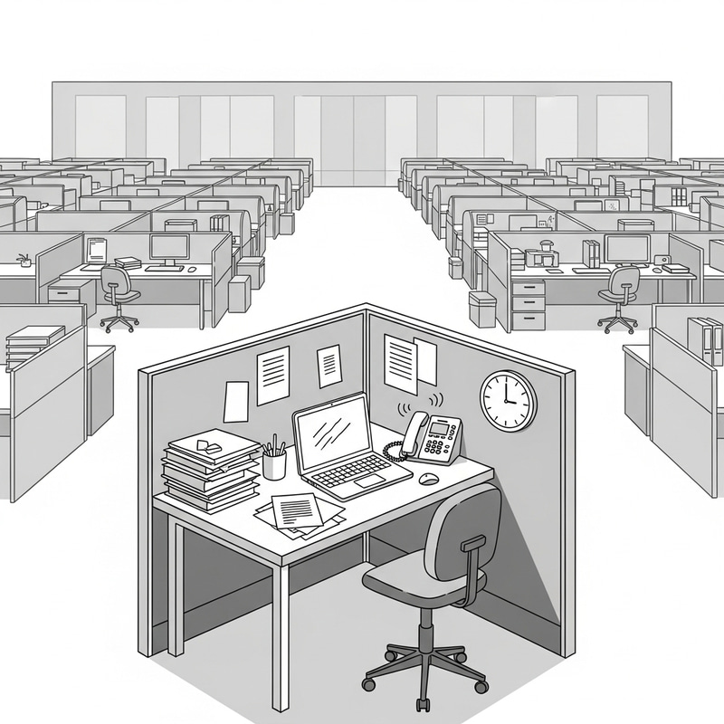 Anxiety in the Workplace: Minimalist Office Stress