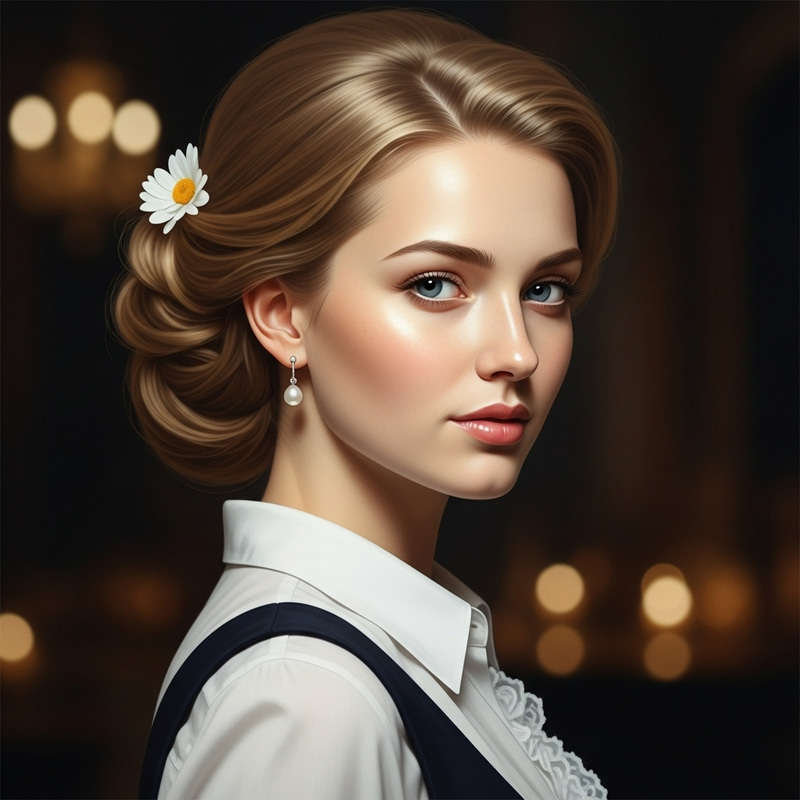 Ethereal Woman Portrait | Radiant Skin & Stunning Lighting