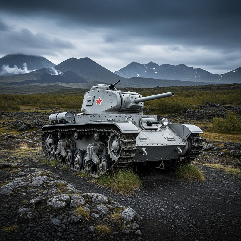 BT-7 Tank on Kamchatka | WWII Historic Armoured Vehicle BT-7 Tank on Kamchatka | WWII Historic Armoured Vehicle