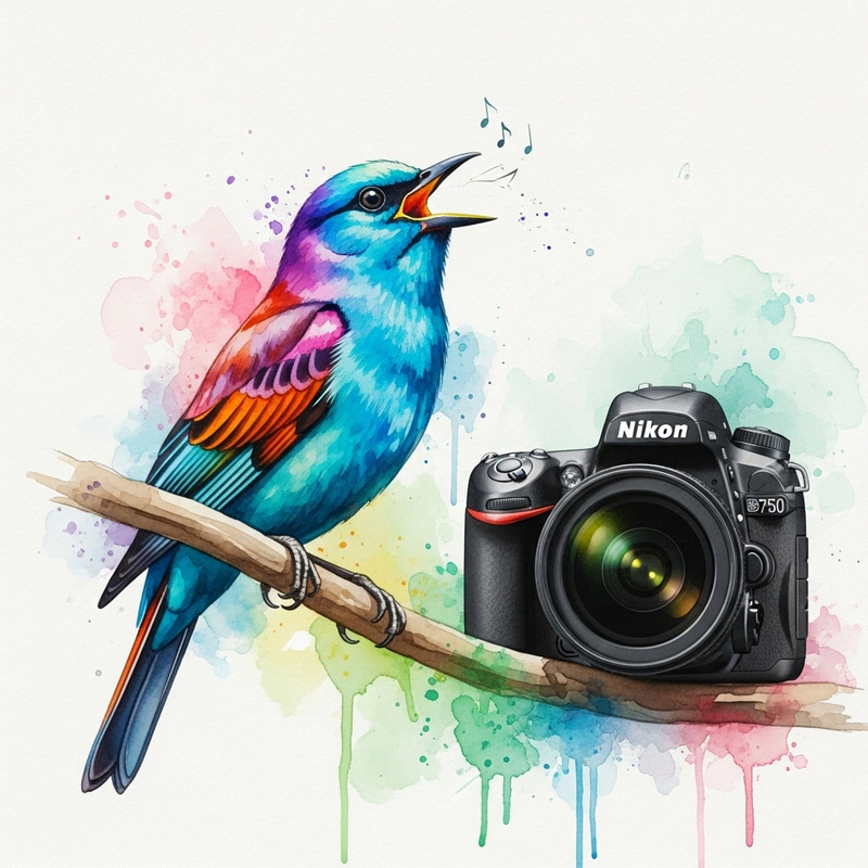 Vibrant Bird Art: Watercolor Healing Scenes Vibrant Bird Art: Watercolor Healing Scenes
