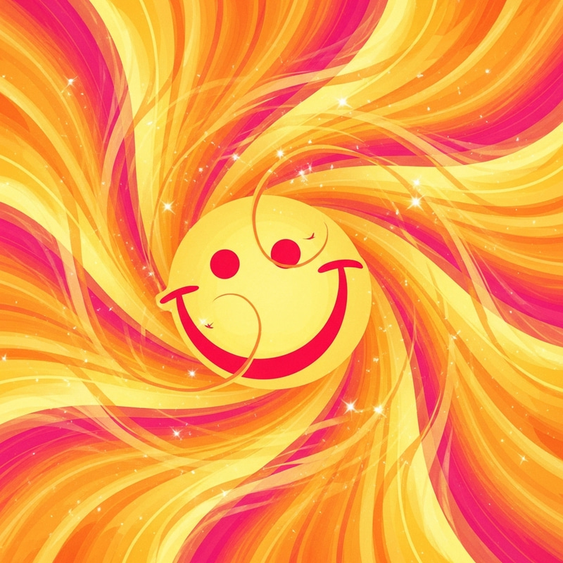 Elevated Joy: Bright Hues and Exuberant Cheer