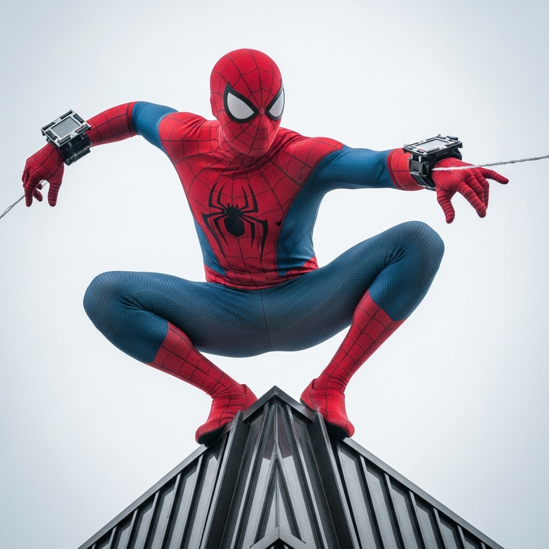 Spiderman Figure | Climbing Skyscrapers with Agility Spiderman Figure | Climbing Skyscrapers with Agility