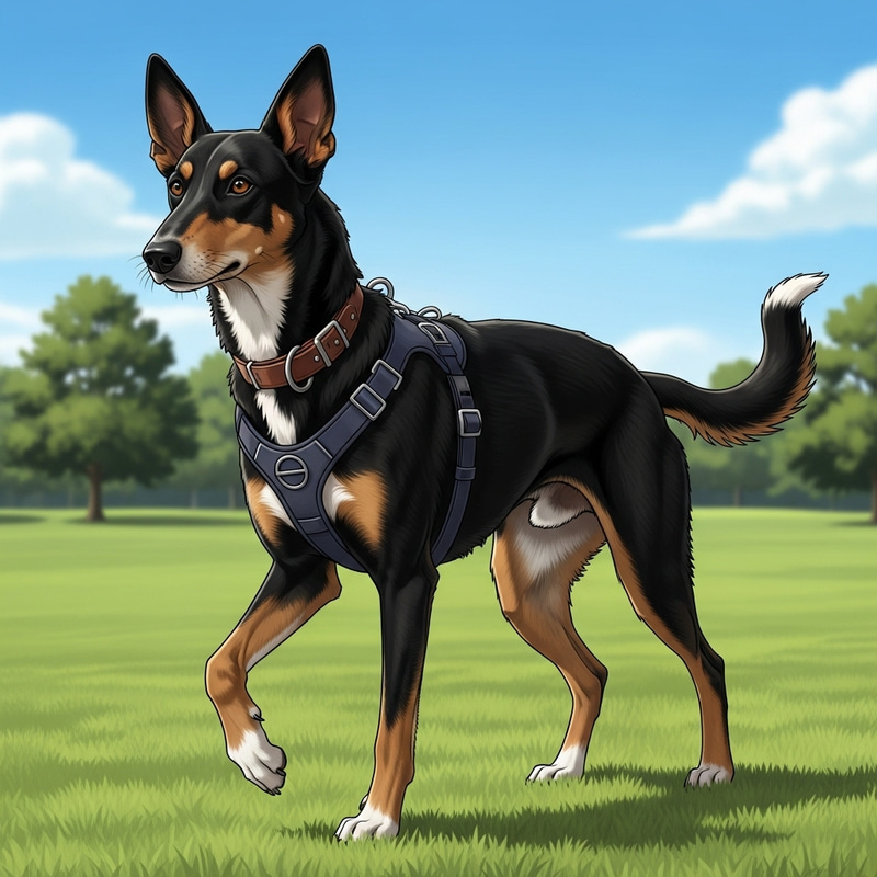 Meet Loona: The Energetic Medium-Sized Heel Hound