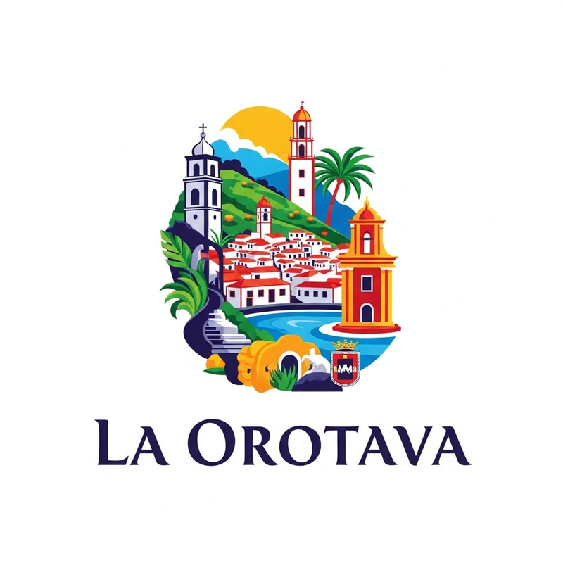 Logo for La Orotava: History, Architecture & Nature Blend