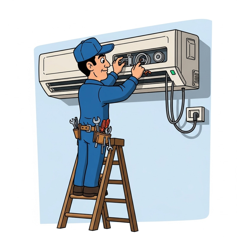 Hispanic Disney Maintenance Character | Air Conditioning Unit Repair Hispanic Disney Maintenance Character | Air Conditioning Unit Repair