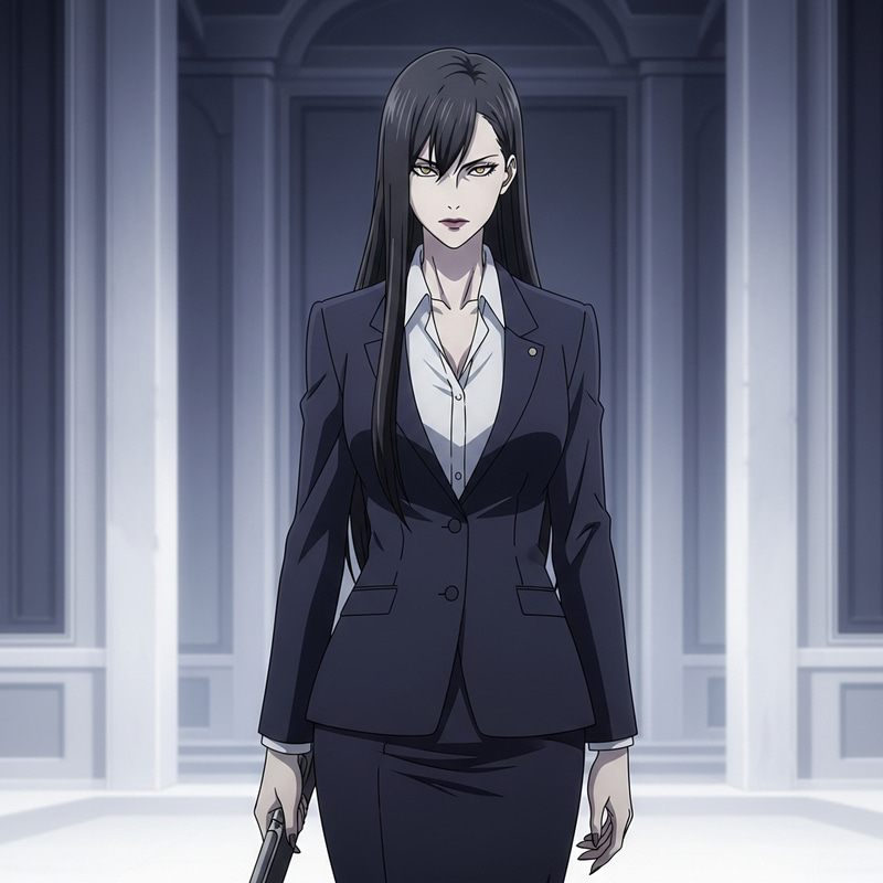 Makima: Enigmatic Female Character with Mysterious Aura Makima: Enigmatic Female Character with Mysterious Aura