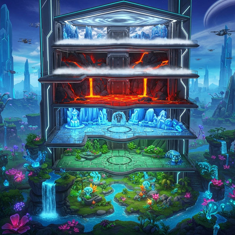 Futuristic Multi-Floor Mansion Design Ideas Futuristic Multi-Floor Mansion Design Ideas