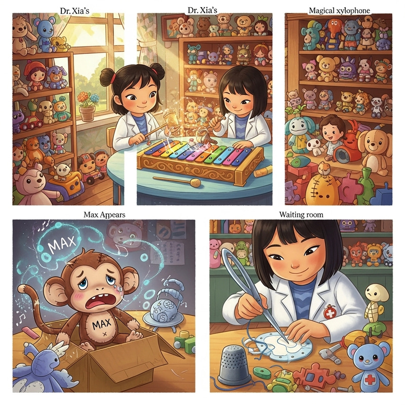 Dr. Xia's Toy Clinic: A Magical Toy Repair Adventure Dr. Xia's Toy Clinic: A Magical Toy Repair Adventure