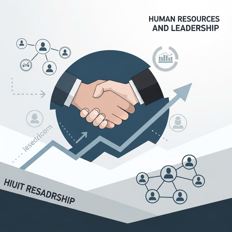 Professional Human Resources & Leadership LinkedIn Background
