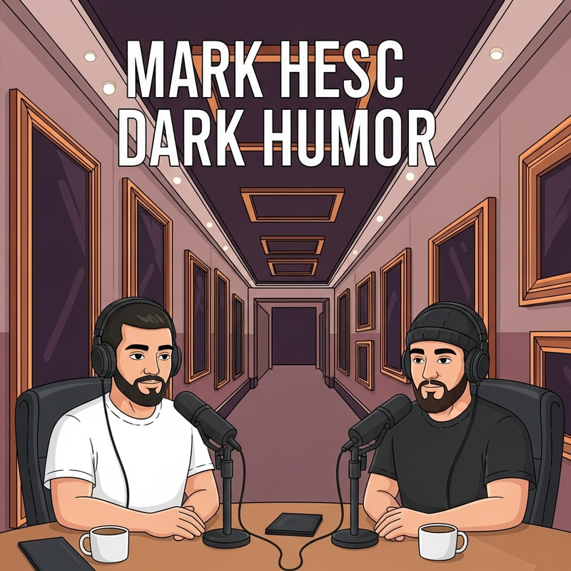 Central Asia Black Humor Podcast with Two Men