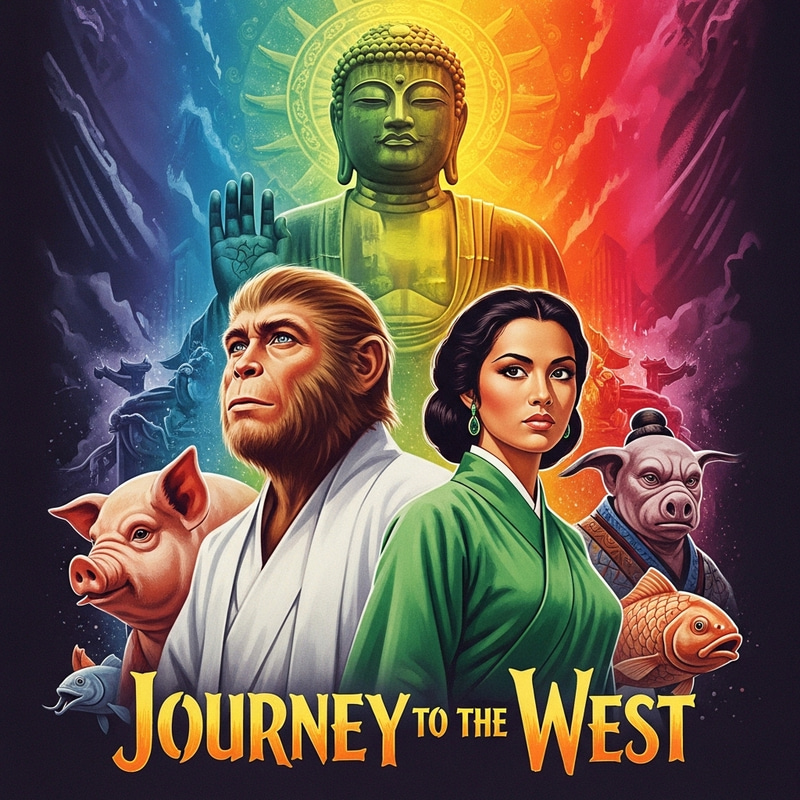 Fantasy Adventure: Journey to the West Movie Poster Fantasy Adventure: Journey to the West Movie Poster