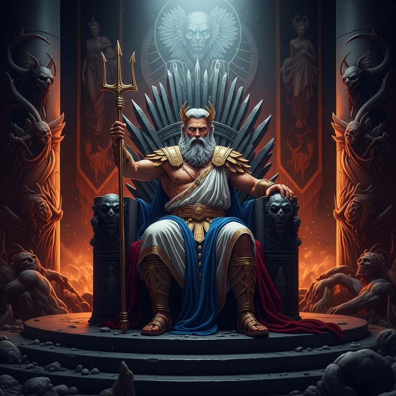 Majestic Poseidon: Guardian of the Throne Room Majestic Poseidon: Guardian of the Throne Room