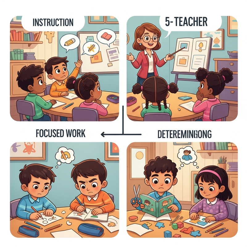 Cheerful Flowchart of Student Learning Success Cheerful Flowchart of Student Learning Success