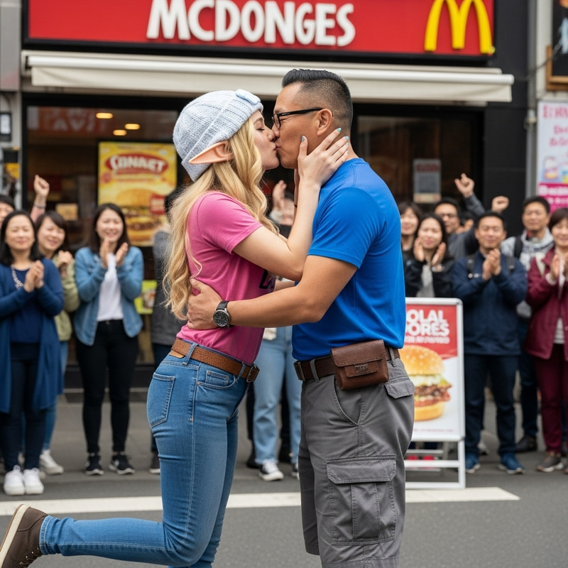 Romantic Moments at Las Vegas Taco Bell Cantina Romantic Moments at Las Vegas Taco Bell Cantina