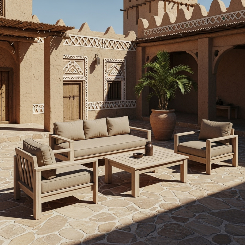 Durable Outdoor Furniture for Saudi Arabian Courtyards Durable Outdoor Furniture for Saudi Arabian Courtyards