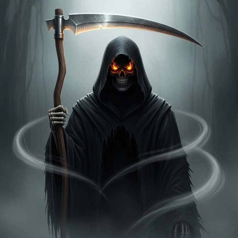 Grim Reaper Visualized | Eerie Death Symbol Grim Reaper Visualized | Eerie Death Symbol