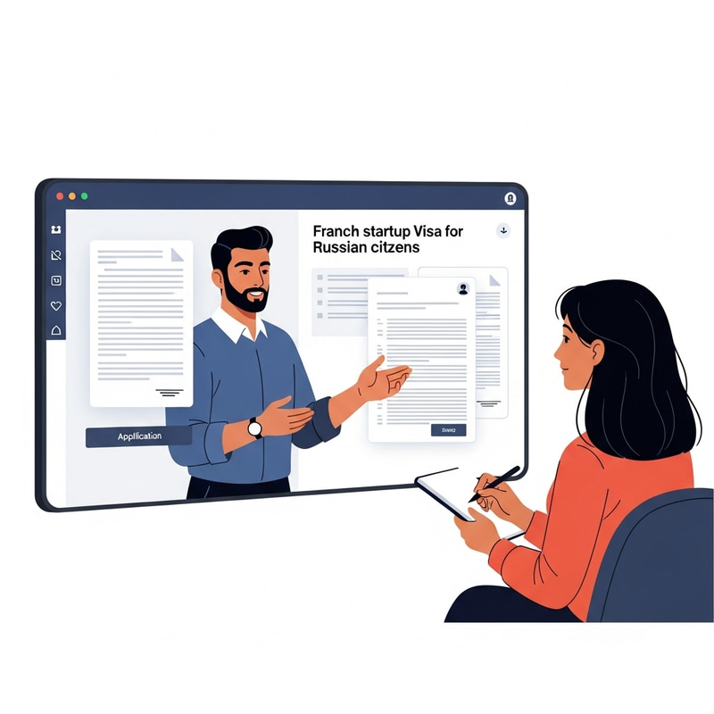 Online Consultation for Startup Visa in France for Russians