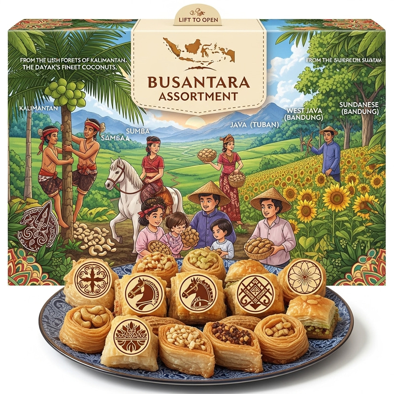 Baklava of Harmony: A Culinary Journey Through Nusantara Cultures