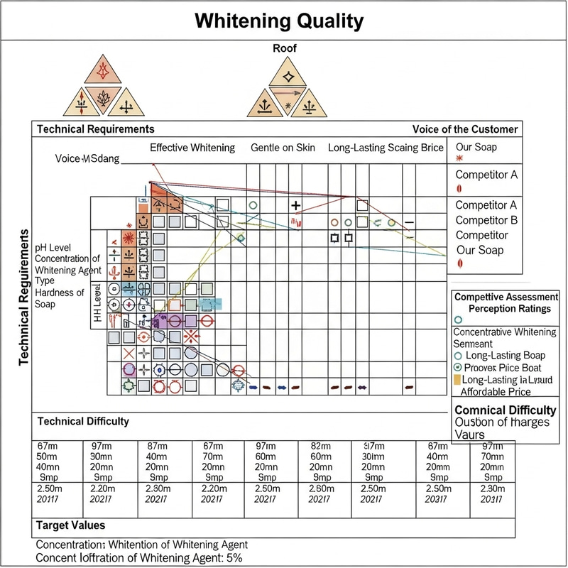 Effective Whitening Soap: House of Quality & Deployment Effective Whitening Soap: House of Quality & Deployment