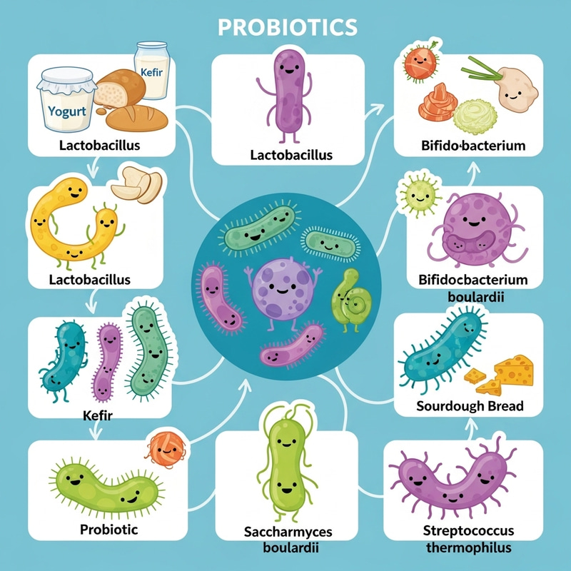 Illustrative Guide to Probiotics Benefits Illustrative Guide to Probiotics Benefits