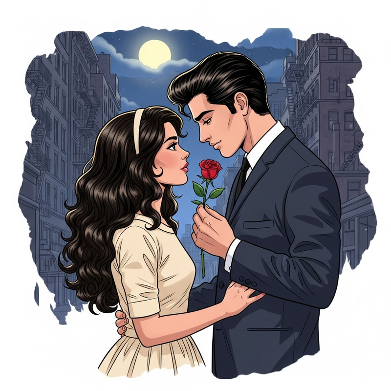 West Side Story: Tony and Maria Love Under the Moon West Side Story: Tony and Maria Love Under the Moon