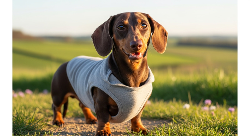 Charming Dachshund: Playful Canine Companion