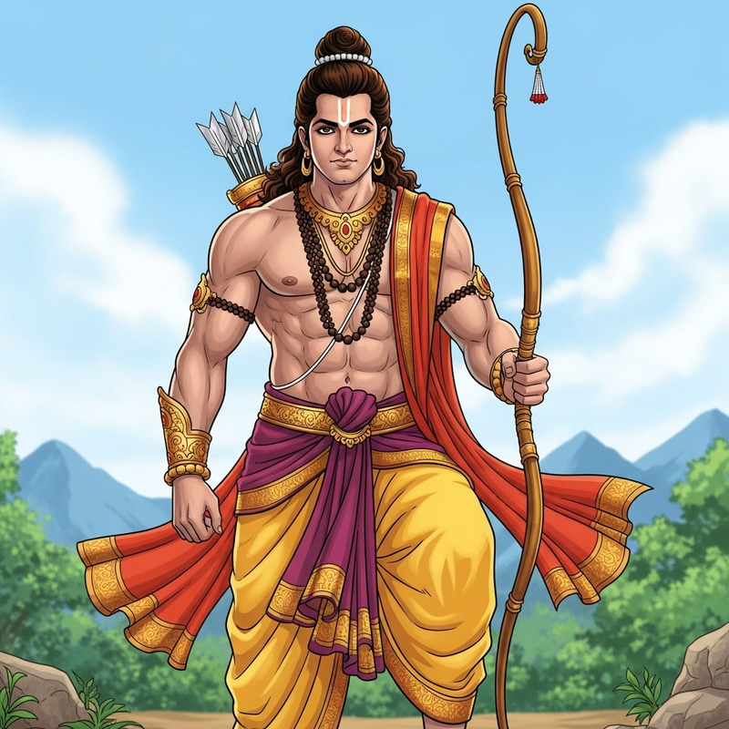 Mighty Ramachandra: The Embodiment of Power Mighty Ramachandra: The Embodiment of Power